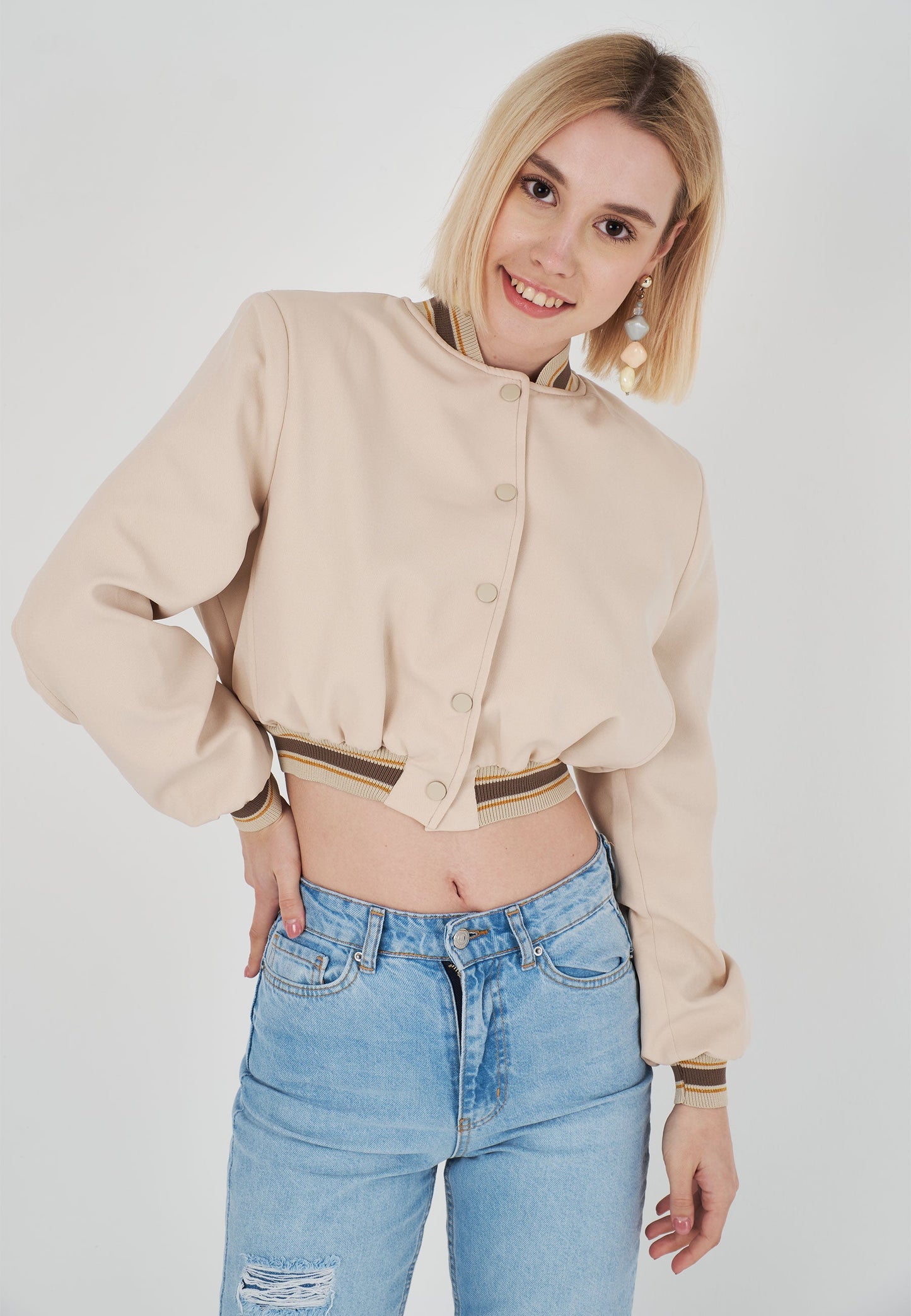 Ribbed Lined Jacket