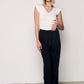 Comfortable Trouser with Elastic Waist - Black