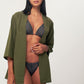 Women's Solid Color Kimono