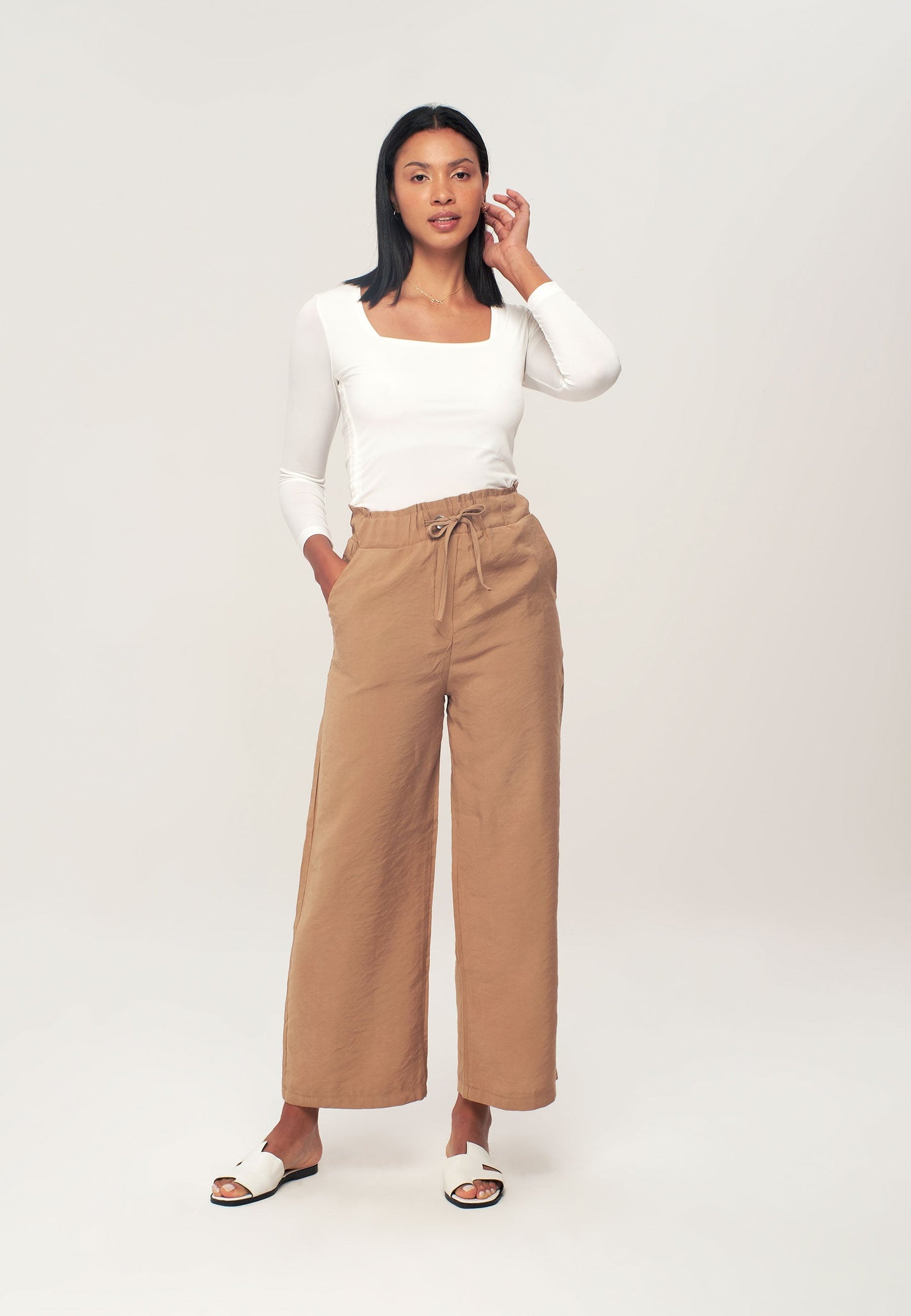 Women's Self-Lacing Tensel Trousers