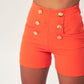 Women's 6 Button Pocket Shorts