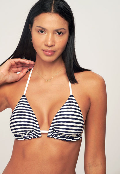 Striped Bikini Top