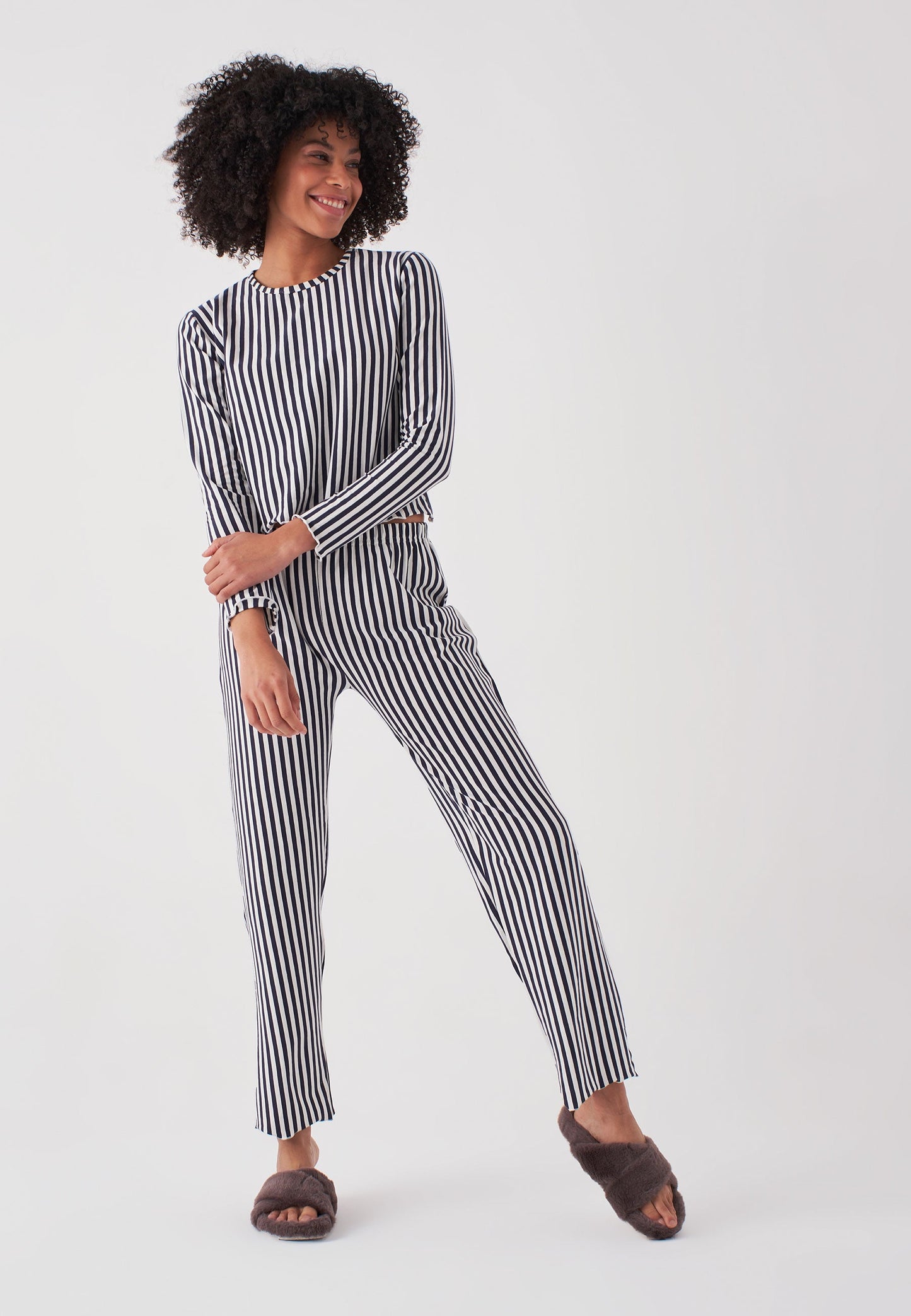 Long Sleeve Striped - Pyjama Set