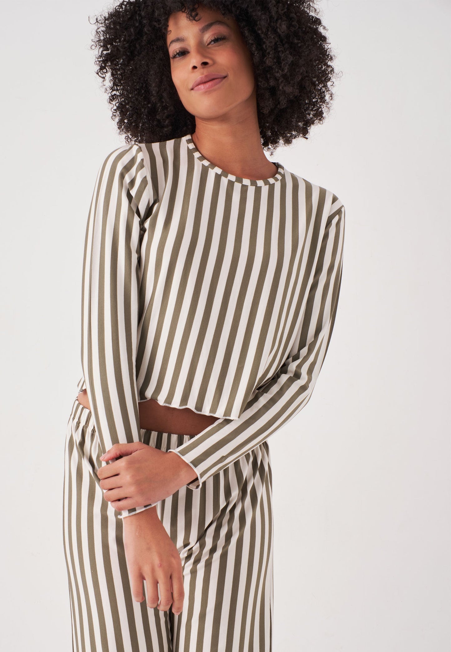 Long Sleeve Striped - Pyjama Set