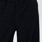 Striped Trousers - Tracksuit bottoms - Black