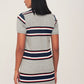 Herita Multi Striped Polo Dress