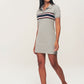 Single Striped Polo Dress