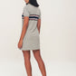 Single Striped Polo Dress