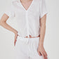 Herita Pyjama Set White