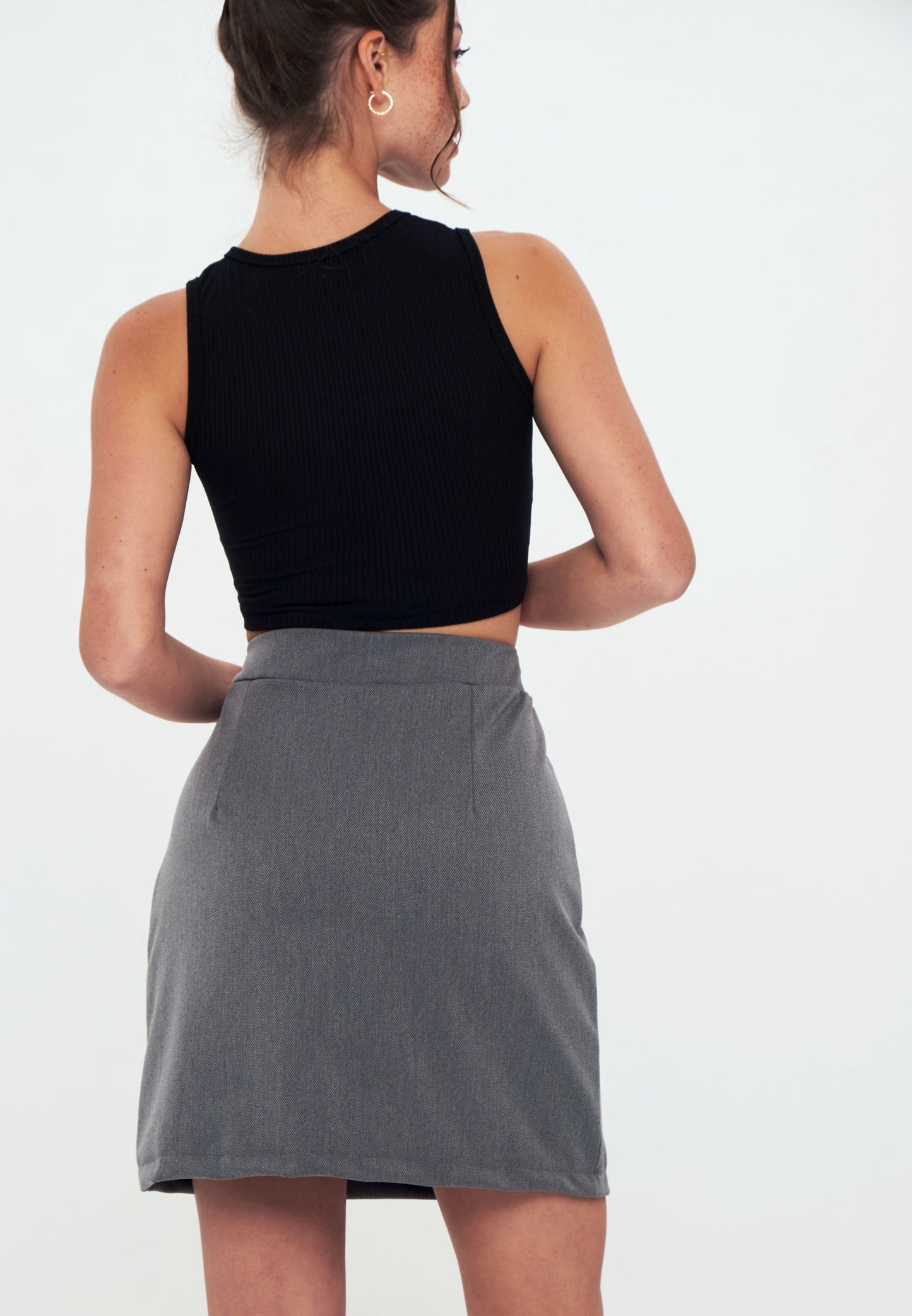 Mini Skirt - Grey