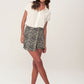 Daisy Patterned Skort