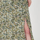 Green Patterned Skirt