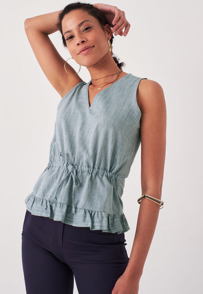 Sleeveless Blouse