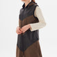 MUNI MUNI - Long Waistcoat - khaki