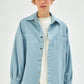 MUNI MUNI - Natural Denim Jacket - ice blue