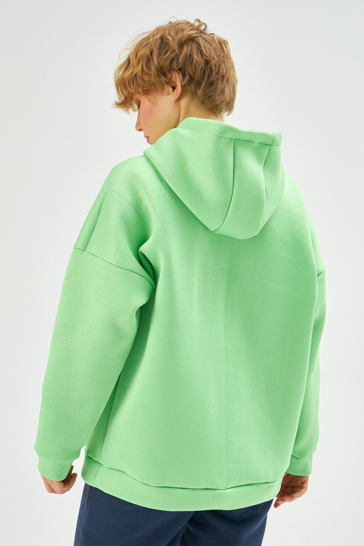 MUNI MUNI -  Oversize Neon Hoodie - neon green