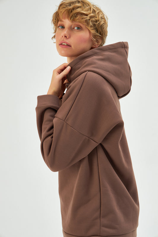 MUNI MUNI - Oversize Hoodie - brown