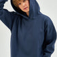 MUNI MUNI - Oversize Hoodie - dark blue