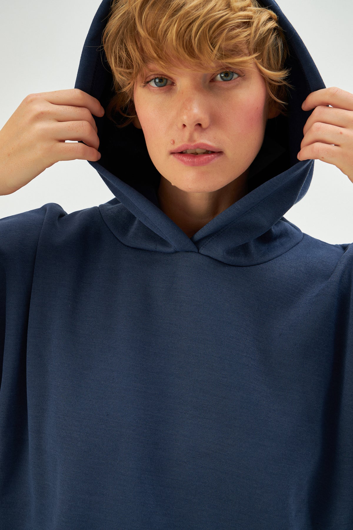 MUNI MUNI - Oversize Hoodie - dark blue