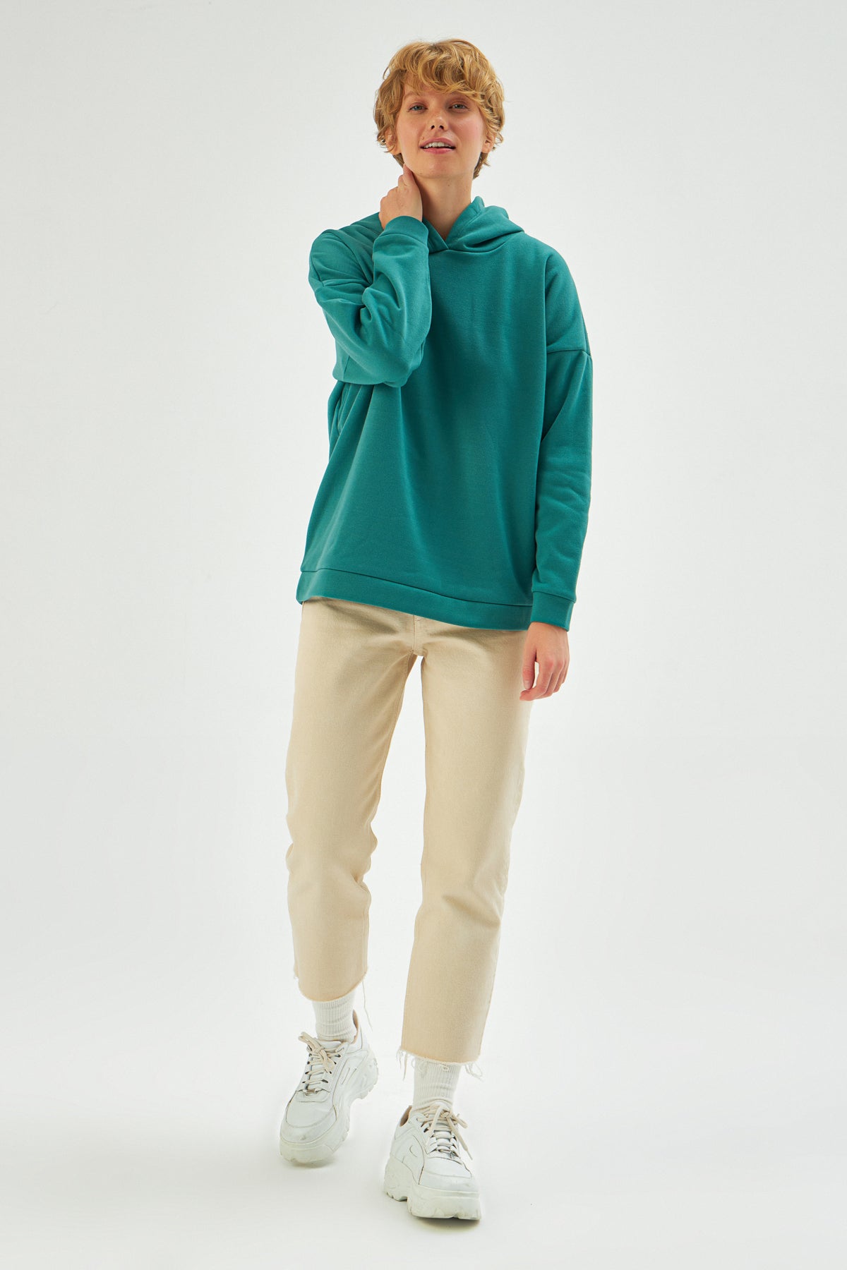 MUNI MUNI - Oversize Hoodie - green