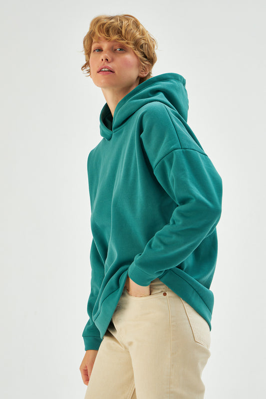 MUNI MUNI - Oversize Hoodie - green