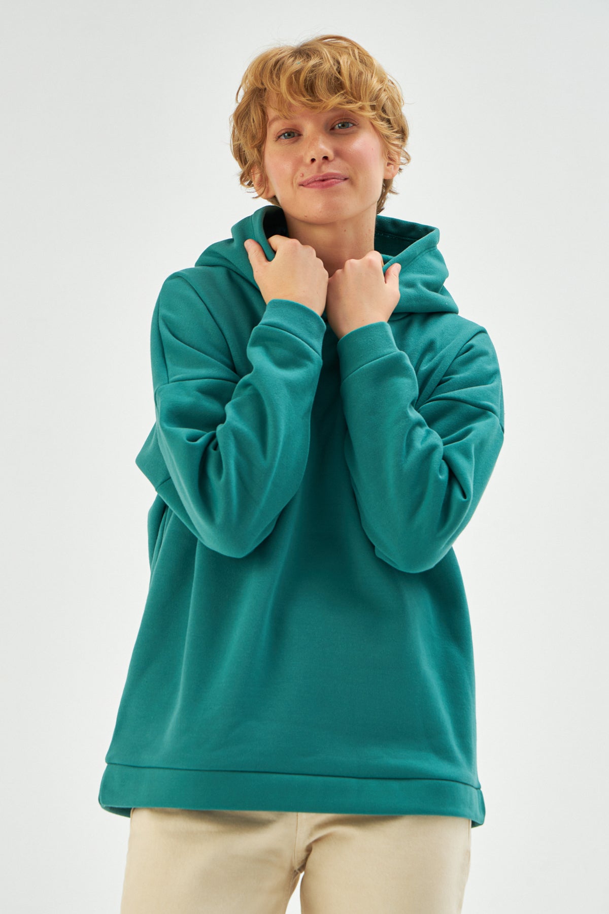 MUNI MUNI - Oversize Hoodie - green