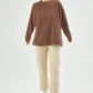 MUNI MUNI - Oversize Sweatshirt - brown