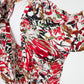 MUNI MUNI - Printed Kimono Top - red