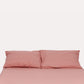 Classic Percale - Fitted Sheet Set- Peach