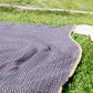 Cotton Meander Peshtemal Towel - Navy Blue