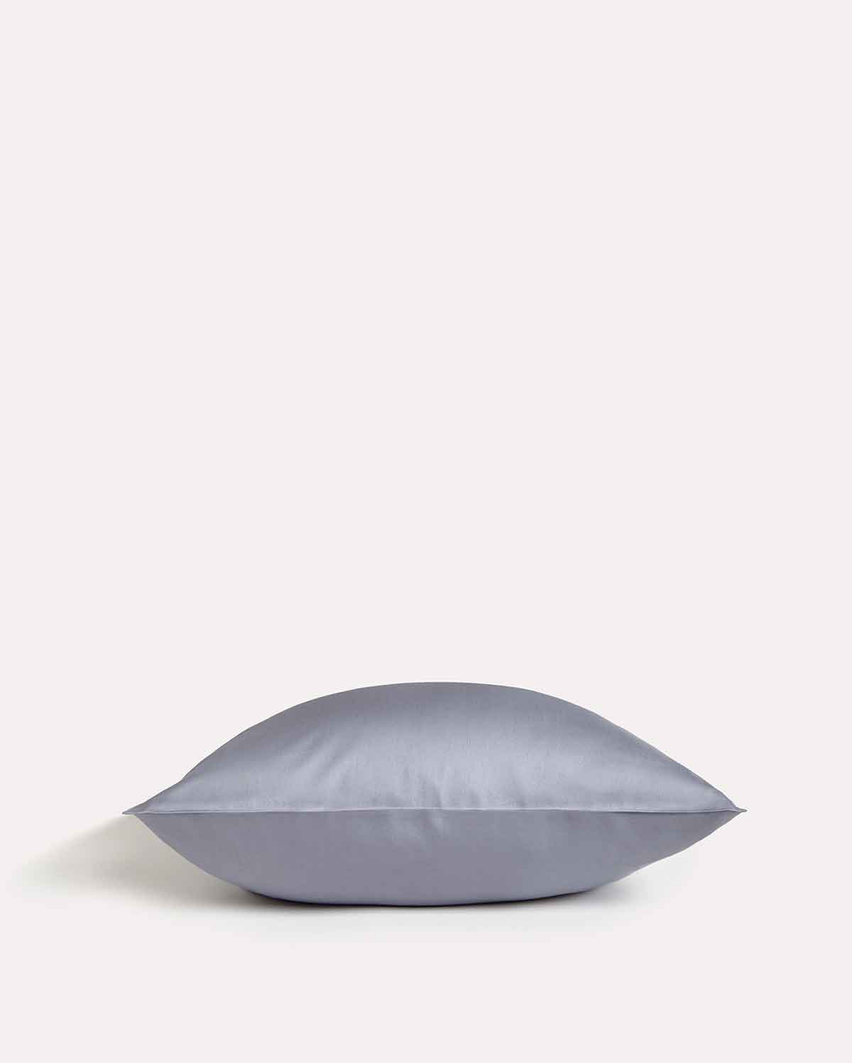 Lavish Sateen Pillowcase 2pcs - Dark Grey