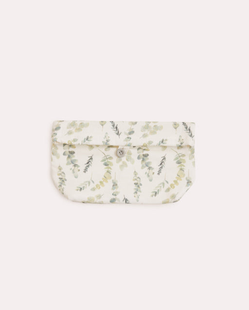 Eucalyptus Muslin Organizer Bag - White & Mint - Ocoza