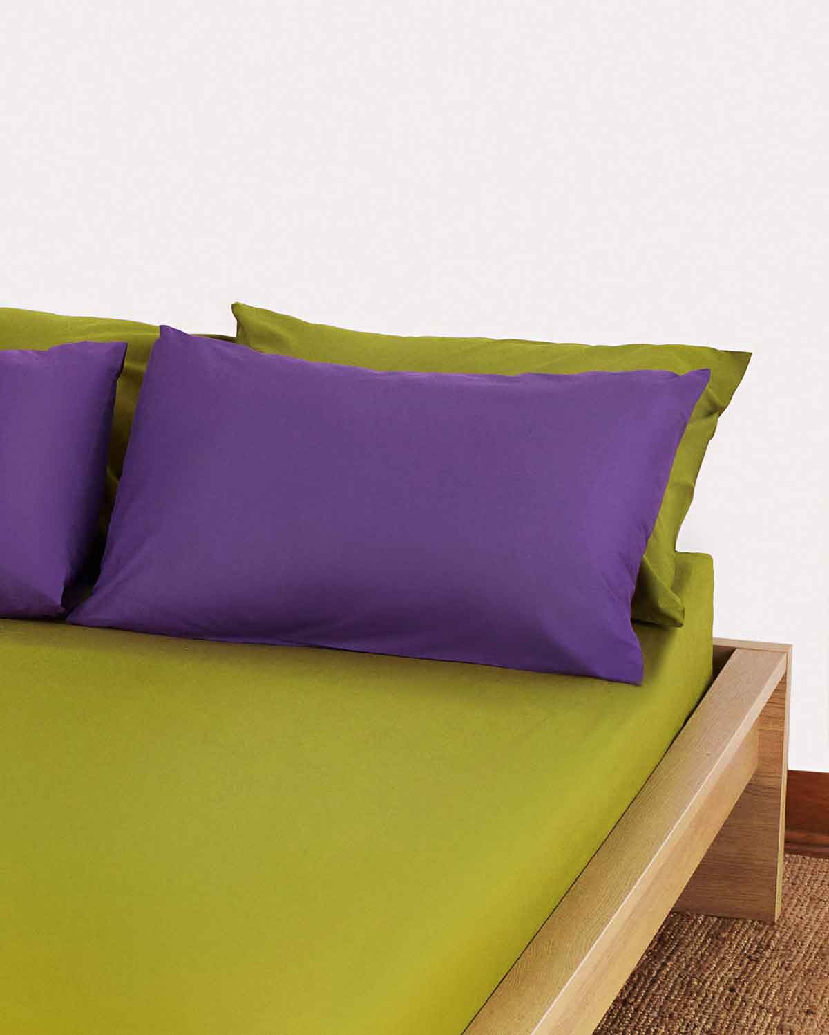 Lavish Sateen Pillowcase 2pcs - Purple