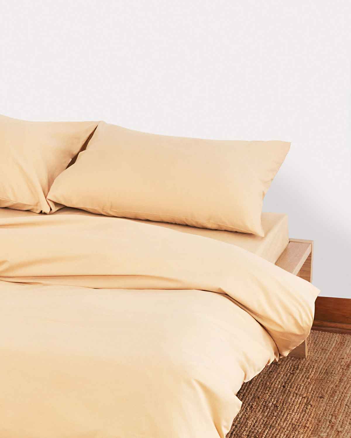 Classic Percale - Core Bedding Set - Creme Brule