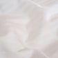 Sateen Stripe Flat Sheet Set - White