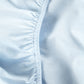 Classic Percale Fitted Sheet - Light Blue