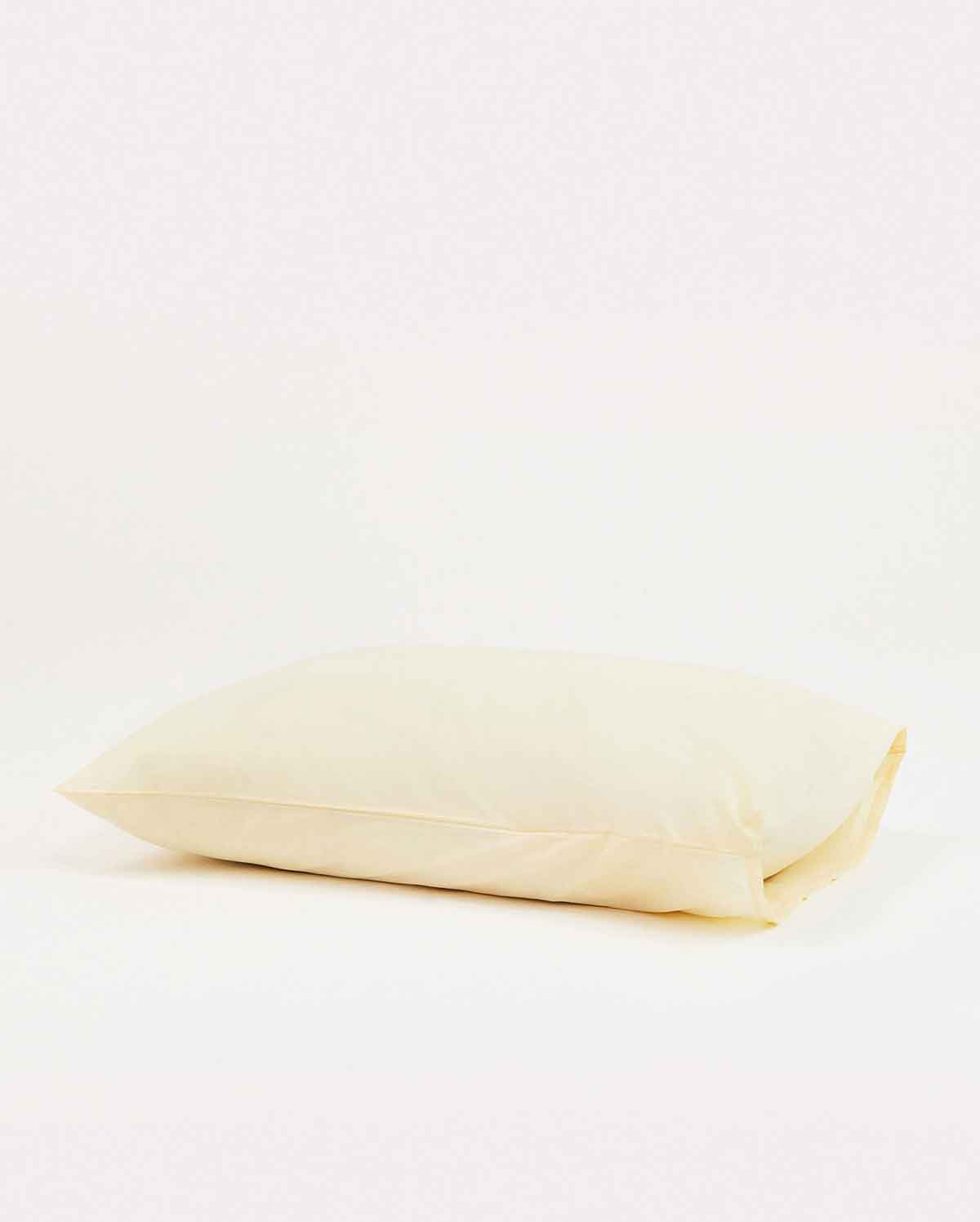 Classic Percale Pillowcase 2pcs - Cream