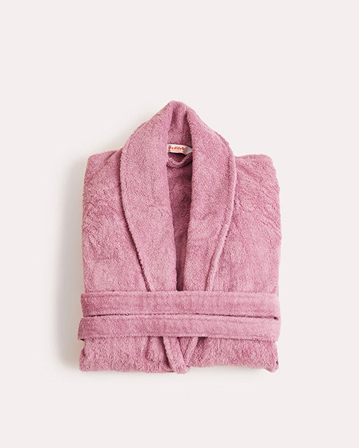 Spa Cotton Bathrobe - Lilac - Ocoza