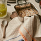 Gingham Cotton Tea Towel 6 pcs - Multicolour - Ocoza