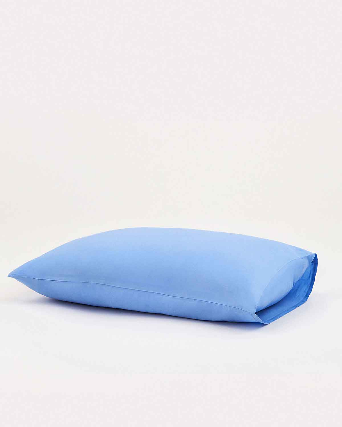 Lavish Sateen Pillowcase 2pcs - Blue