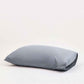 Sateen Stripe - Core Bedding Set - Dark Grey & White