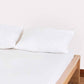 Classic Percale - Fitted Sheet Set - White