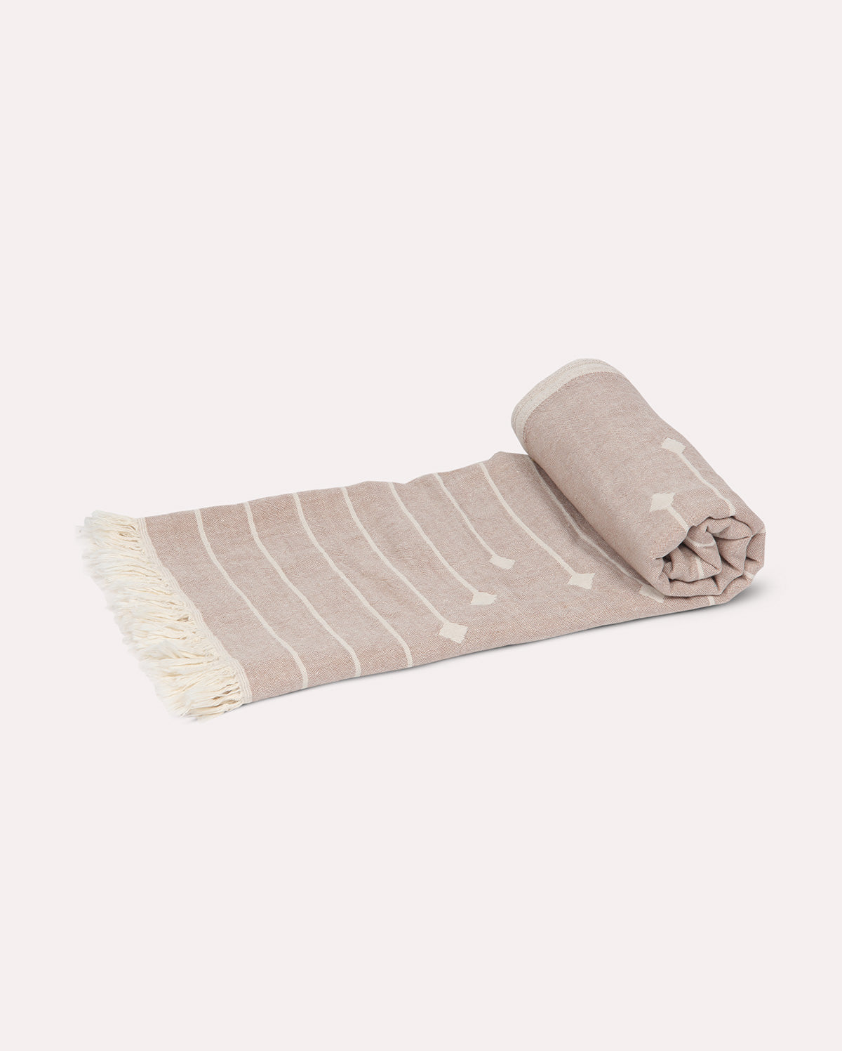 Cotton Southwestern Peshtemal Towel - Mousse