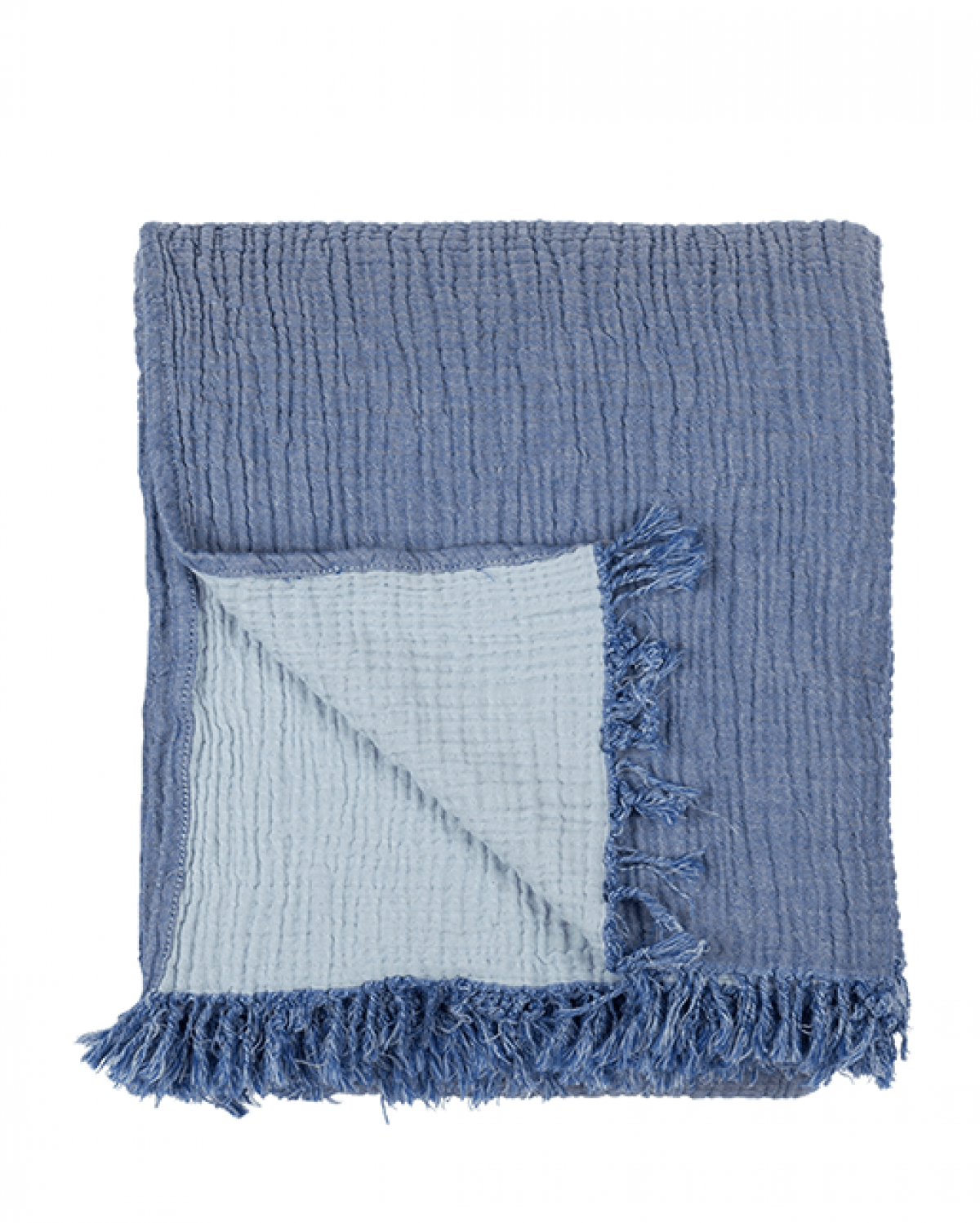 Cocoon Muslin Cotton Blanket- Indigo