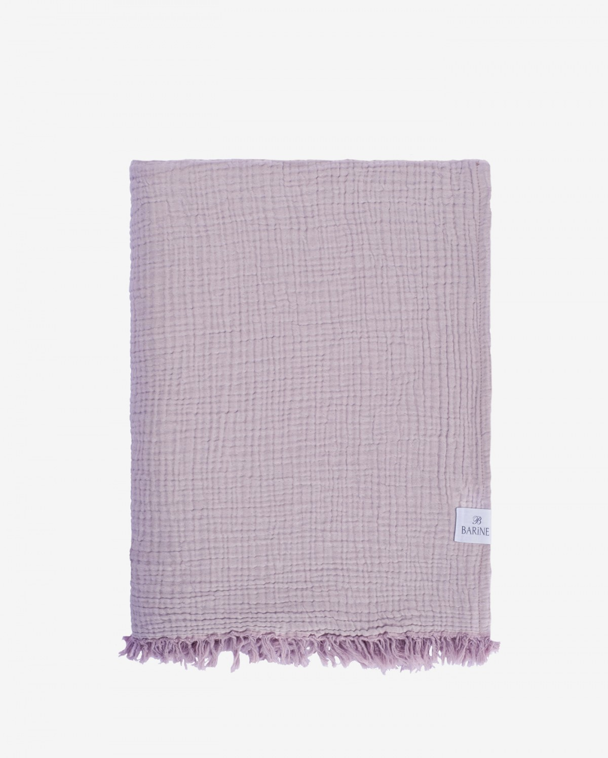 Cocoon Muslin Cotton Throw - Orchid & Burnished Lilac