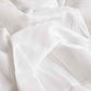 Sateen Stripe - Core Bedding Set - Lilac & White