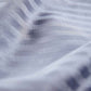 Sateen Stripe - Core Bedding Set - Dark Grey & White