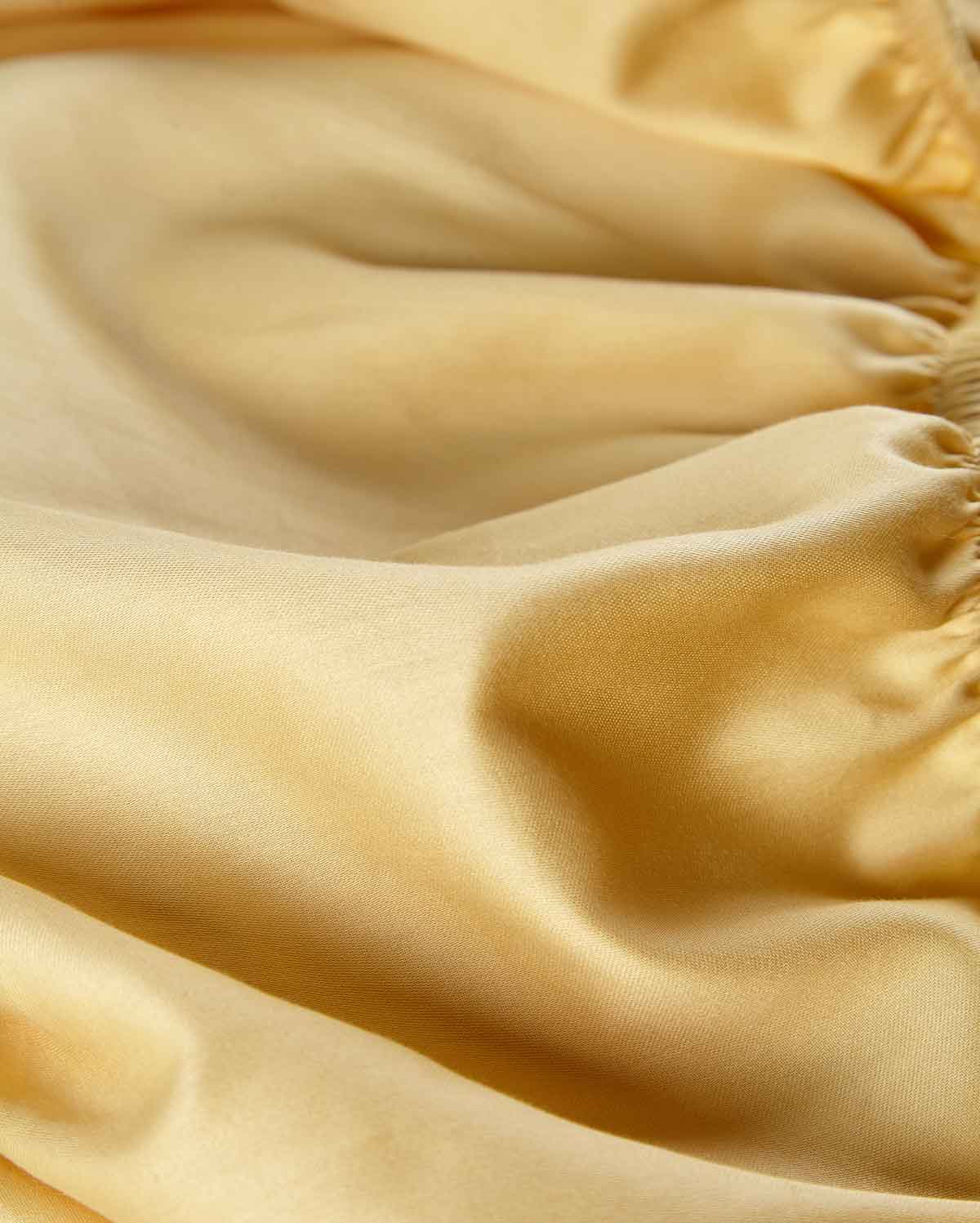 Lavish Sateen - Fitted Sheet Set - Gold