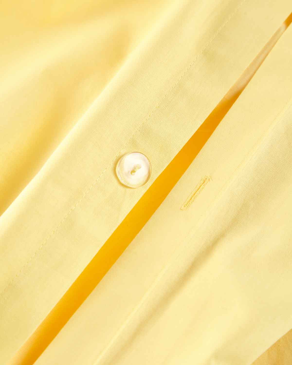 Classic Percale Duvet Cover - Yellow