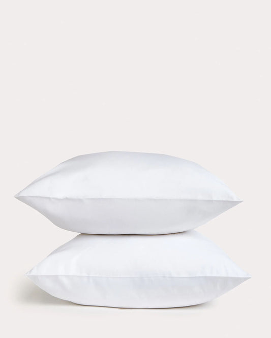 Super Sateen Pillowcase 2pcs - White